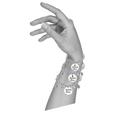 Load image into Gallery viewer, Beach Bum Sandprint Font Bangle