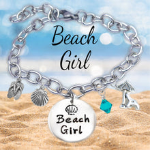 Load image into Gallery viewer, Beach Girl Sandprint Font