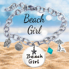 Load image into Gallery viewer, Beach Girl Sandprint Font