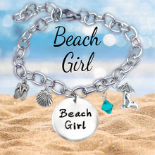 Load image into Gallery viewer, Beach Girl Sandprint Font