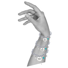 Load image into Gallery viewer, Beach Mom Block Font Bangle