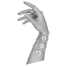 Load image into Gallery viewer, Beach Mom Sandprint Font Bangle