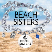 Load image into Gallery viewer, Beach Sisters Block Font Bangle