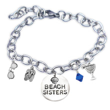 Load image into Gallery viewer, Beach Sisters Block Font Bangle
