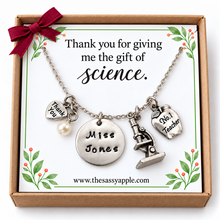 Load image into Gallery viewer, Thank You for Giving Me The Gift of Science - Teacher Gift