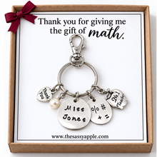 Load image into Gallery viewer, Thank You for Giving Me The Gift of Math - Teacher Gift