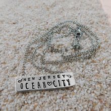 Load image into Gallery viewer, License Plate Necklace Ocean City NJ