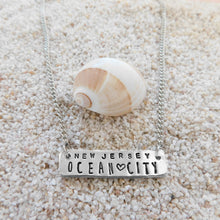 Load image into Gallery viewer, License Plate Necklace Ocean City NJ

