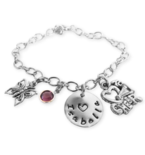 Load image into Gallery viewer, Say My Name Charm Bracelet