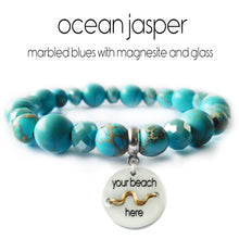 Load image into Gallery viewer, Beach Badge Beaded Bracelet