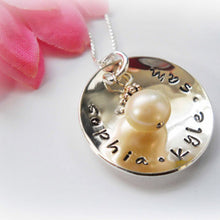 Load image into Gallery viewer, Love Thy Mother Sterling Silver Necklace