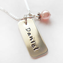 Load image into Gallery viewer, Sterling Name Tag