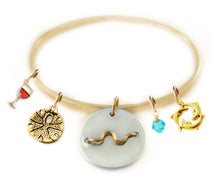Load image into Gallery viewer, Beach Badge Flat Bangle