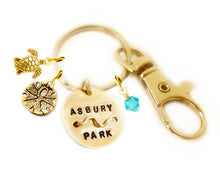 Load image into Gallery viewer, Beach Badge Keychain
