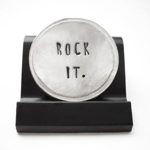 Rock It Courage Coin