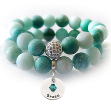 Load image into Gallery viewer, Russian Amazonite Beaded Beauty Bracelet
