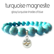 Load image into Gallery viewer, Beach Badge Beaded Bracelet