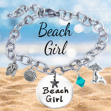 Load image into Gallery viewer, Beach Girl Sandprint Font
