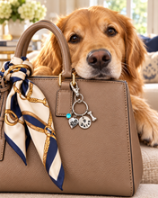 Load image into Gallery viewer, Dog Name Charm Key Ring
