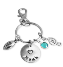 Load image into Gallery viewer, Say My Name Charm Key Ring
