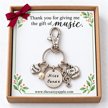 Load image into Gallery viewer, Thank You for Giving Me The Gift of Music - Teacher Gift
