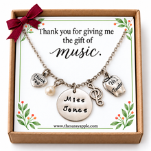 Load image into Gallery viewer, Thank You for Giving Me The Gift of Music - Teacher Gift
