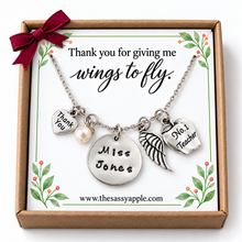Load image into Gallery viewer, Thank You for Giving Me Wings to Fly - Teacher Gift

