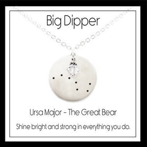 The Big Dipper Constellation Necklace