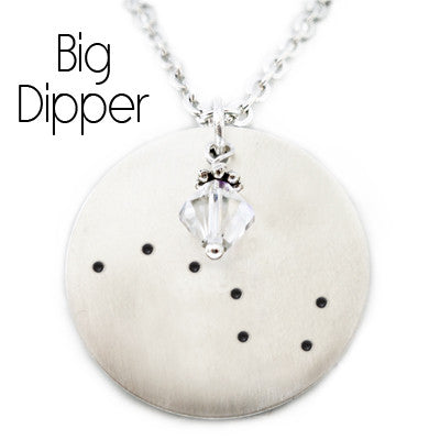 The Big Dipper Constellation Necklace – The Sassy Apple