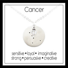 Load image into Gallery viewer, Cancer Zodiac Constellation Necklace
