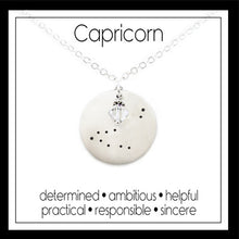 Load image into Gallery viewer, Capricorn Zodiac Constellation Necklace
