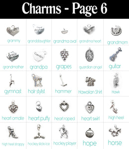 Build a Bangle with 6 Charms!