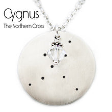 Load image into Gallery viewer, The Northern Cross (Cygnus) Constellation Necklace
