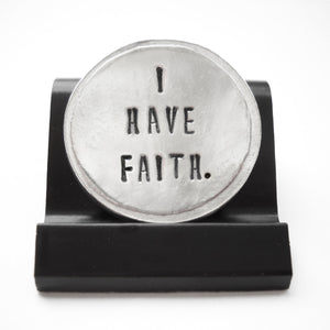 I Have Faith Courage Coin