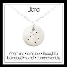 Load image into Gallery viewer, Libra Zodiac Constellation Necklace
