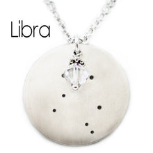 Load image into Gallery viewer, Libra Zodiac Constellation Necklace
