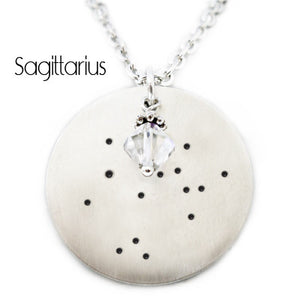 Sagittarius Zodiac Constellation Necklace