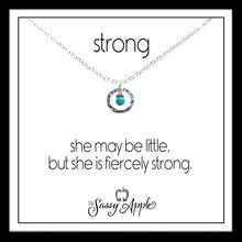 Load image into Gallery viewer, Strong - One Word Carded Necklace
