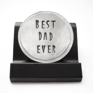 Best Dad Ever Courage Coin