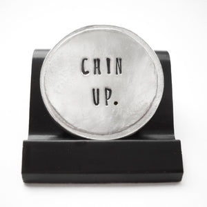 Chin Up Courage Coin