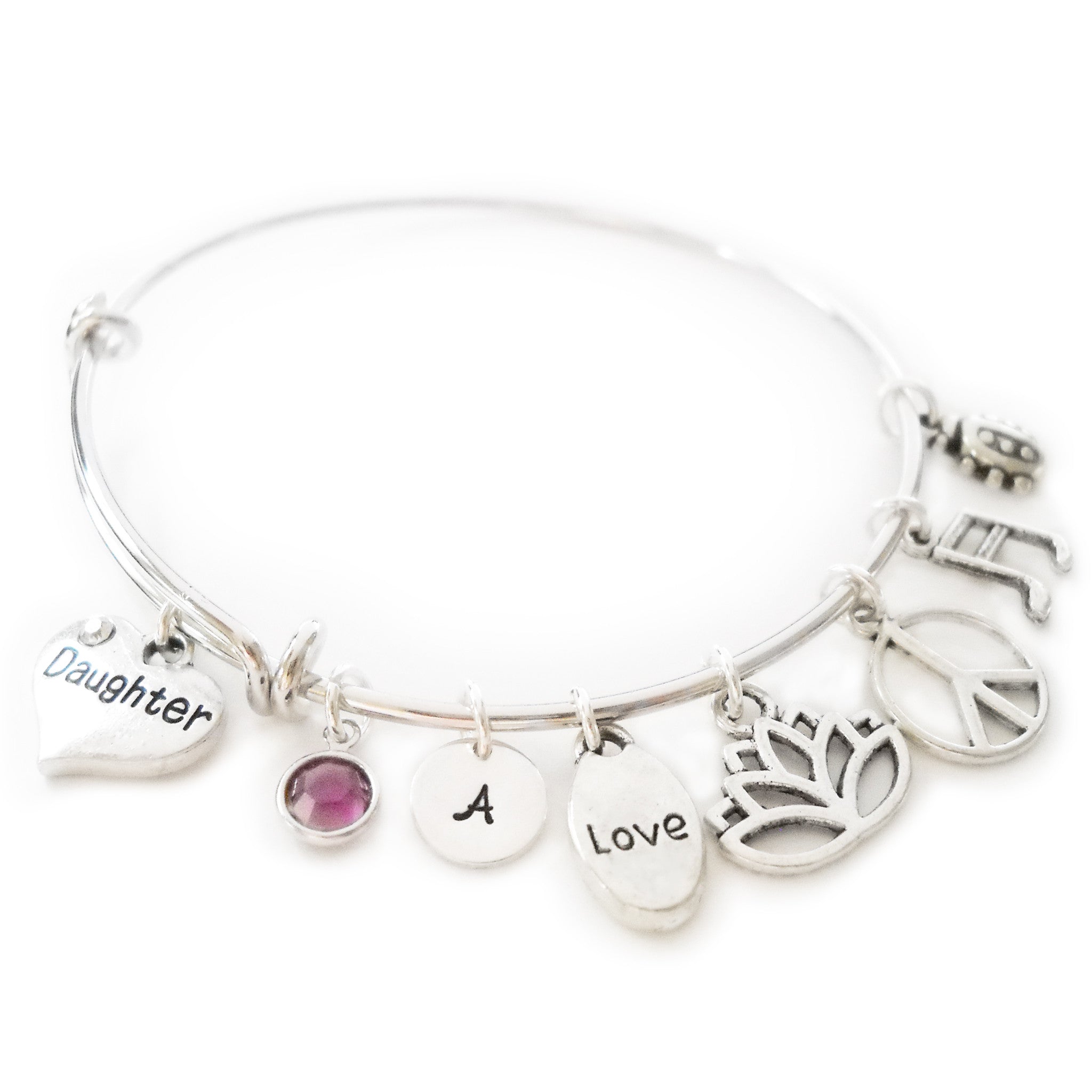 Silver Charm Bracelet with 8 charms – Marilyn Brogan Jewelry
