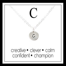 Load image into Gallery viewer, C - Alphabet Inspiring Necklace

