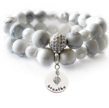 Load image into Gallery viewer, White Howlite Beaded Beauty Bracelet
