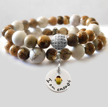 Load image into Gallery viewer, test beaded bracelet rectangle

