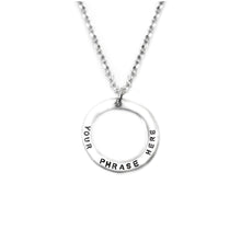 Load image into Gallery viewer, Full Circle Necklace
